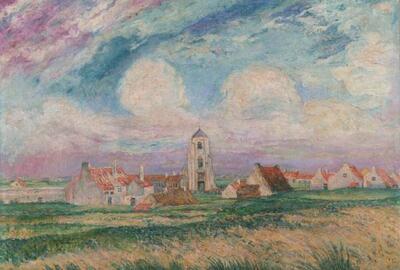 James Ensor, Gezicht op Mariakerke