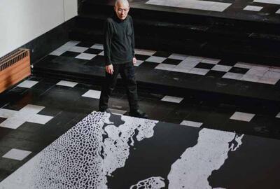  Motoi Yamamoto, zoutwerk voor Triënnale Kortrijk