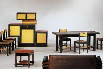 Huib Hoste (Brugge, 1881-Hove 1957), Kast, meubel