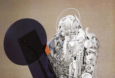 Paul van Hoeydonck, Spaceman, De mythologie van het alledaagse, Assemblage in Belgie