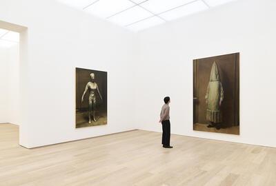 Duistere onbezieldheid Michael Borremans in Voorlinden