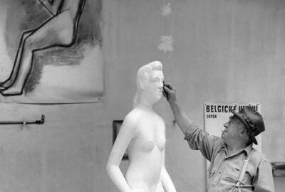 Foto : Archief Permekemuseum Jabbeke | Mu.ZEE Oostende