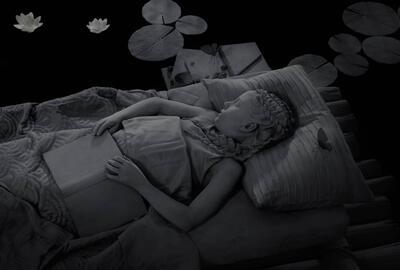 Hans Op de Beeck, My bed a raft, 2019