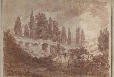 Reizen naar Rome met bloedrode tekeningen