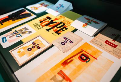 Belgisch letterfeest Typefaces in Industriemuseum Gent