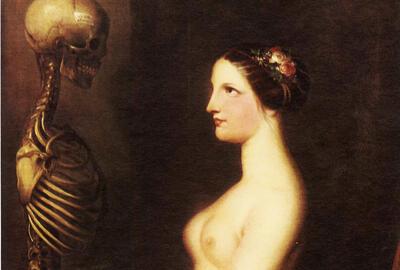 Antoine Wiertz, Twee meisjes of De mooie Rosine, 1847