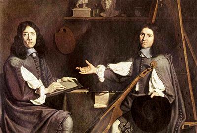 de Champaigne Jean Baptiste, de Platte Montagne Nicolas, Dubbelportret