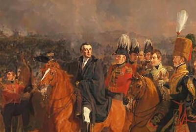 Jan Willem Pieneman (1779-1853), De slag bij Waterloo, 1824. Detail