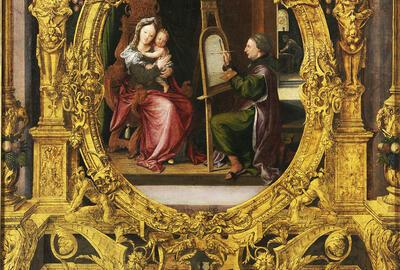 Lanceloot Blondeel, Sint-Lucas die Madonna schildert, 1545 