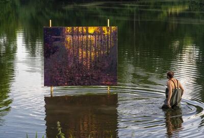 Nils Verkaeren, Splendid Quarentaine. Moervaartveer, België, 2020