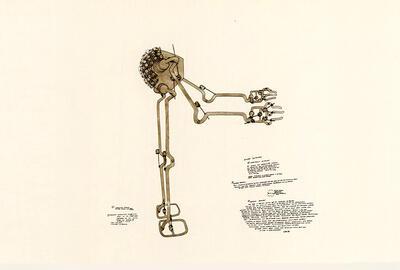 Panamarenko (1940-2019), Automaat «Alluminaut», 1970
