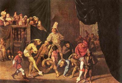 Pieter Janz. Quast, Brutus als zot voor Tarquinius 