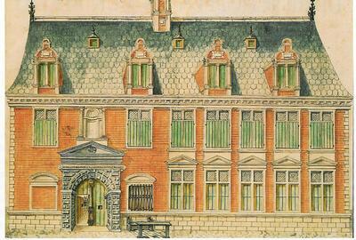 Lieven van der Schelden, Het Hof van St.-Baafs te Gent 