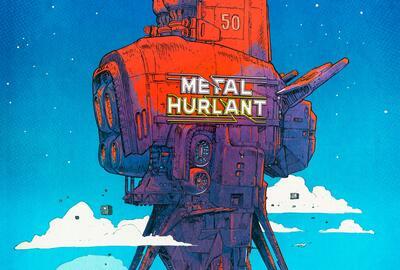 Affiche Métal Hurlant - De revolutie gaat door