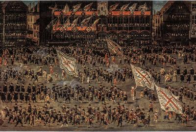 A.Sallaert, De Ommegang van Brussel in 1615.