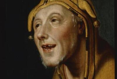 Cornelis Cornelisz. van Haarlem, Lachende nar, eind 16de eeuw