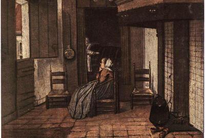 Jacob Vrel, De ziekenoppas.