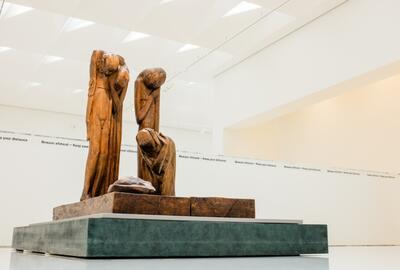 Ossip Zadkine, De ellende van Job, Inv.nr. 2338, KMSKA - Collectie Vlaamse Gemeenschap