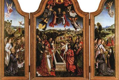 Albrecht Bouts, De hemelvaart van Maria