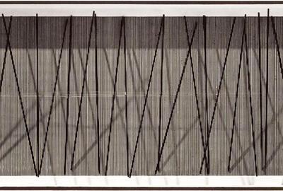 Jezus Rafaël Soto, Horizontale trilling, 1963 