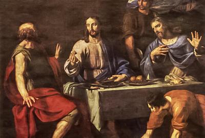 Philippe de Champaigne, 'De Emmausgangers' 