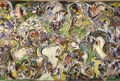 Pierre Alechinsky, De laatste dag, 1964