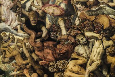 Frans Floris, De Engelenval, 1554