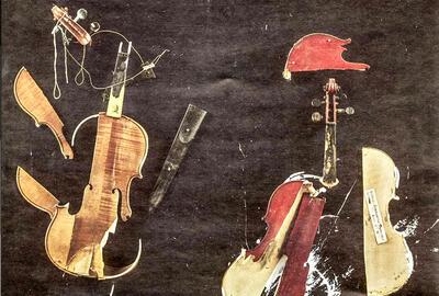 Arman, Verbolgen violen, 1962