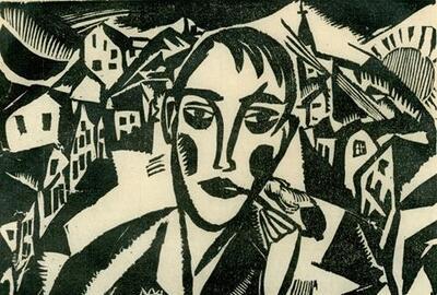 Jozef Cantré, De jongeman - Inconscience (ca. 1918-1920).  Collectie mudel.