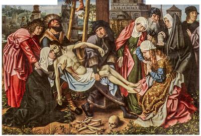 De Meester van  Watervliet, Bewening van Christus 