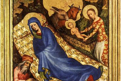 Nederlandse anonymus, Geboorte van Jezus, omstreeks 1400