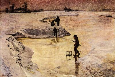 Emile Claus, IJsvogels