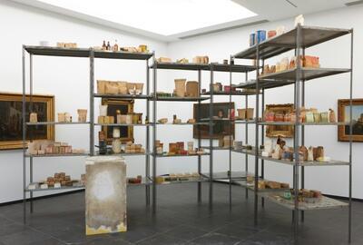 Joseph Beuys, Wirtschaftswerte, 1980. S.M.A.K., Gent, België