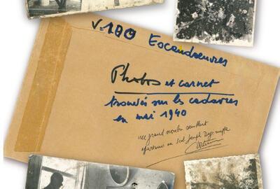 Souvenirs van de oorlogsslachtoffers bij de ramp in Escaudoeuvres (FR) [BE/942855/1723/2164]