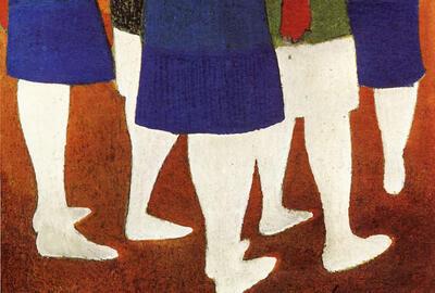 Leon Spilliaert, Meisjes met witte kousen 