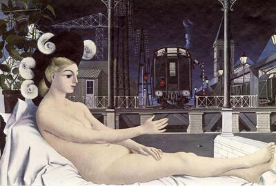 Paul Delvaux, Het IJzertijdperk, 1951