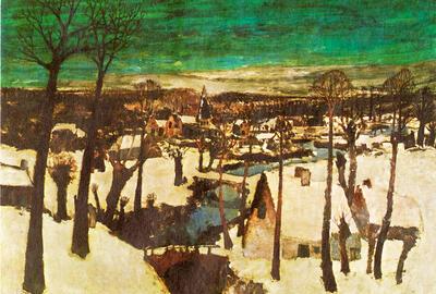 Albert Saverijs, Winter in Vlaanderen