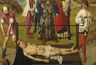 Dirk Bouts, De Marteling van de Heilige Erasmus 