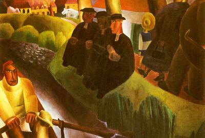 Frits van den Berghe, Zondag aan de Leie, 1924