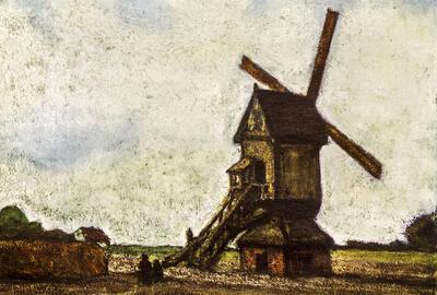 Jakob Smits, Molen in de Kempen, 1923