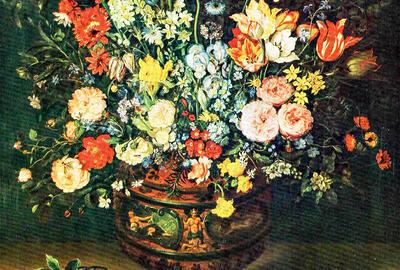 Jan Brueghel de Fluwelen, Bloemen in een vaas