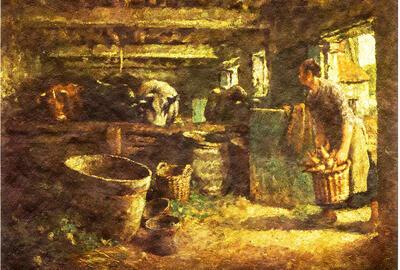 Jan Stobbaerts, Na de middag, 1948