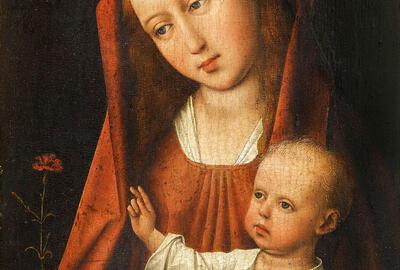 Meester van de Magdalenalegende, Madonna met de Anjer 
