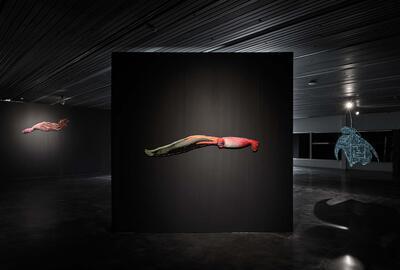 Katja Novitskova, Earthware (brooding squid 02), 2025