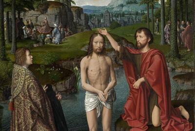Gerard David, De Doop van Christus 