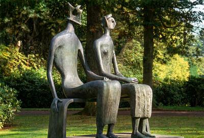 Henry Moore, Koning en Koningin, 1952-53 