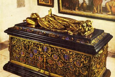 Jan Borman, Reinier van Thienen, Praalgraf van Maria van Bourgondië, 1491 