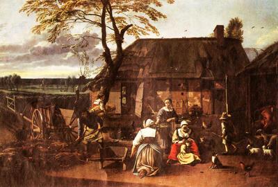 Jan Siberechts, Boerenerf