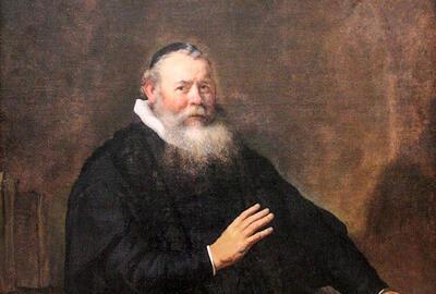 Rembrandt Harmenszoon van Rijn, Portret van Ds. Eleazar Swalmius, 1637