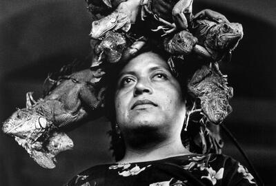 Nuestra Señora de las Iguanas, Juchitán, Oaxaca, Mexiko, 1979 © Graciela Iturbide